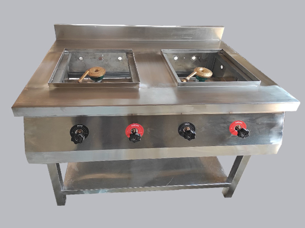 two burner gas range